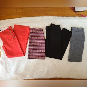 Pre-assembled bundle Loft pants and skirts size 00